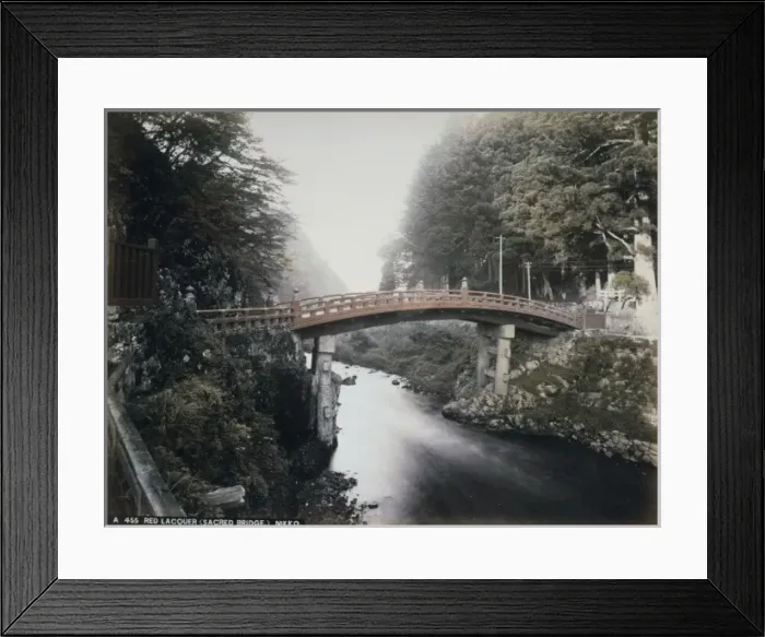Framed Print : Red lacquer (Sacred Bridge), Nikko Framed Print : Red lacquer (Sacred Bridge), Nikko