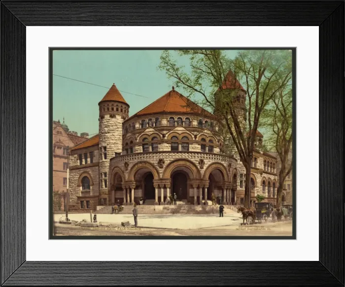 Framed Print : Osborn Hall, Yale College Framed Print : Osborn Hall, Yale College