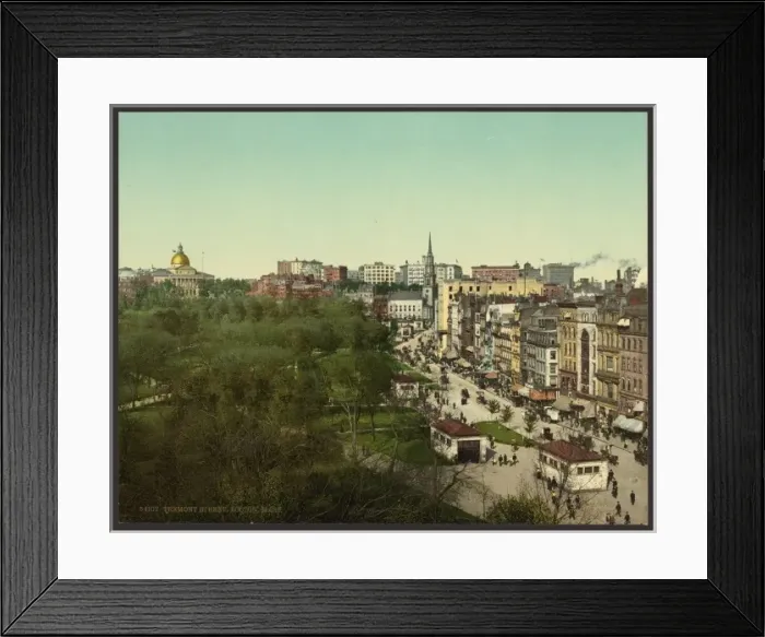 Framed Print : Tremont Street, Boston Mass Framed Print : Tremont Street, Boston Mass