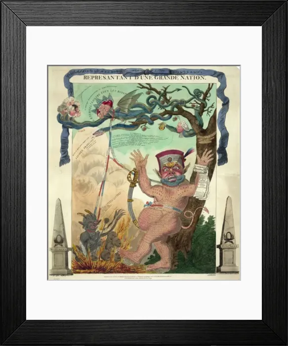 Framed Print : Represantant d une grande nation Framed Print : Represantant d une grande nation