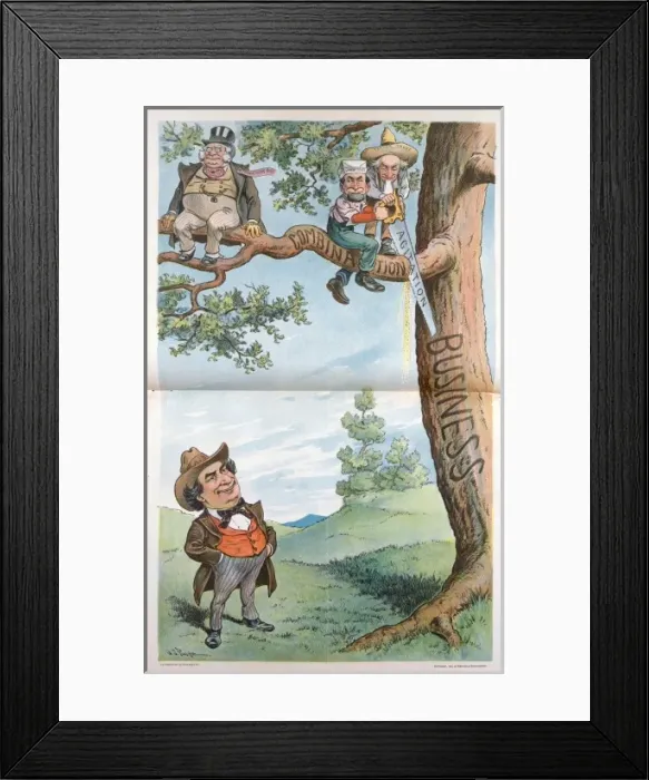 Framed Print : The logical candidate and his logic Framed Print : The logical candidate and his logic