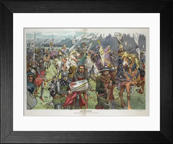 Framed Print : The crusaders Framed Print : The crusaders
