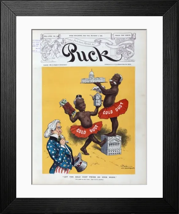 Framed Print : Let the gold dust twins do your work Framed Print : Let the gold dust twins do your work