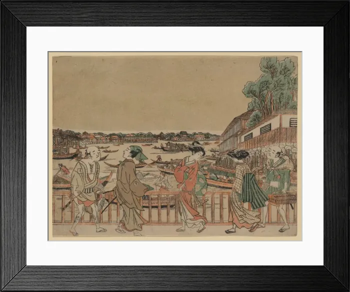 Framed Print : A view of Nakazu Framed Print : A view of Nakazu