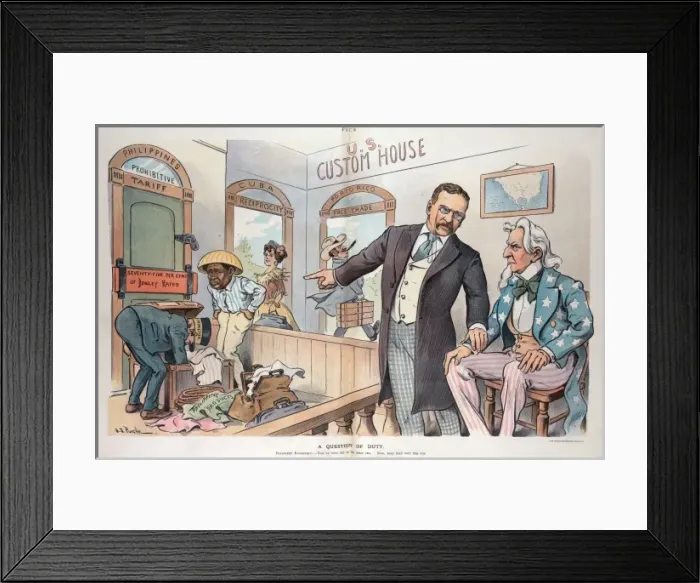 Framed Print : A question of duty Framed Print : A question of duty