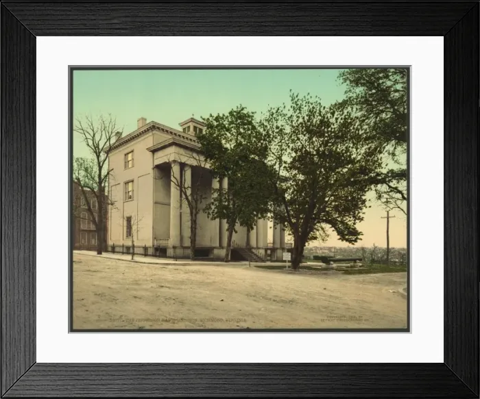 Framed Print : The Jefferson Davis mansion, Richmond, Virginia Framed Print : The Jefferson Davis mansion, Richmond, Virginia