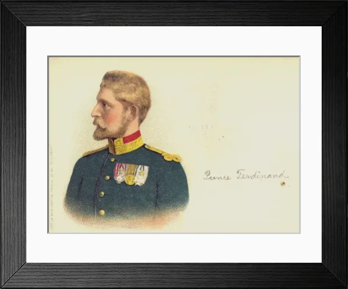 Framed Print : Prince Ferdinand Framed Print : Prince Ferdinand
