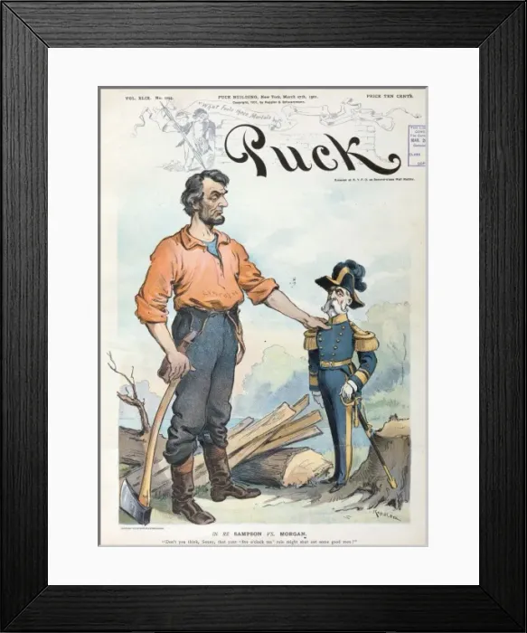 Framed Print : In re Sampson vs. Morgan Framed Print : In re Sampson vs. Morgan