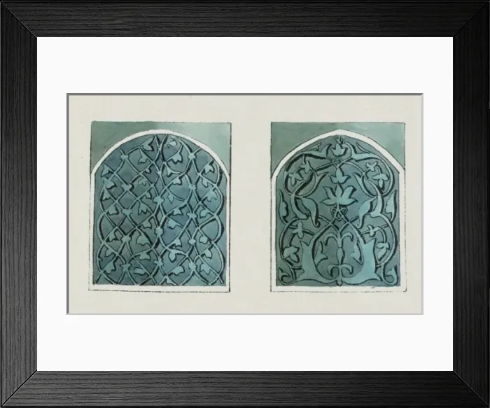 Framed Print : Antiquities of Samarkand. Tomb of the Saint Kassim ibn Abass Framed Print : Antiquities of Samarkand. Tomb of the Saint Kassim ibn Abass