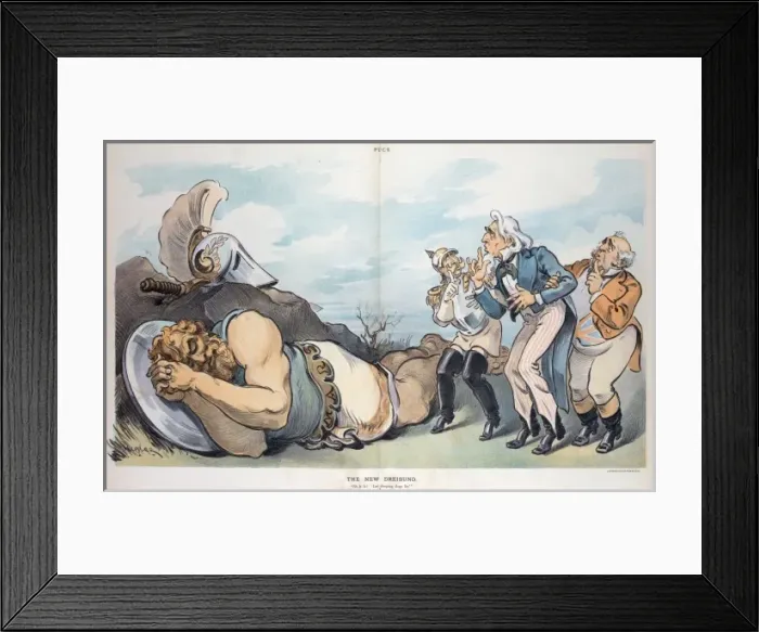 Framed Print : The new Dreibund Framed Print : The new Dreibund