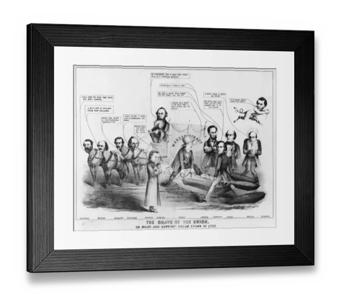 Framed Print : The grave of the union Framed Print : The grave of the union