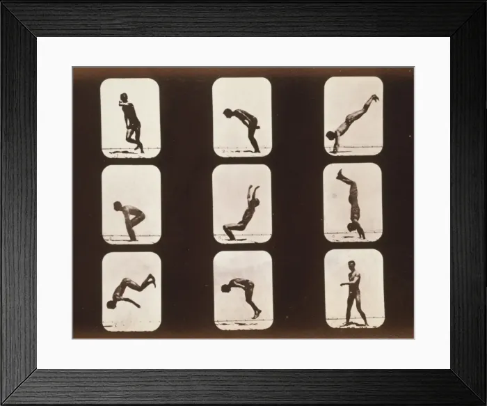 Framed Print : Athletes. Irregular Framed Print : Athletes. Irregular