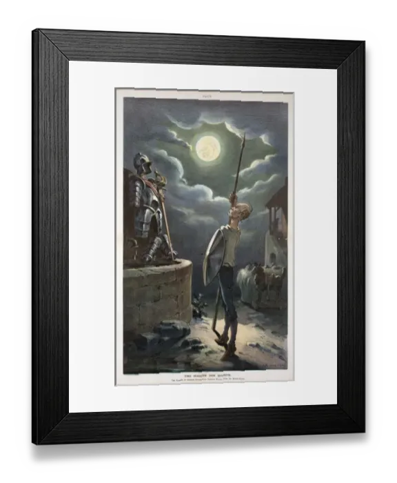 Framed Print : The Hoosier Don Quixote Framed Print : The Hoosier Don Quixote