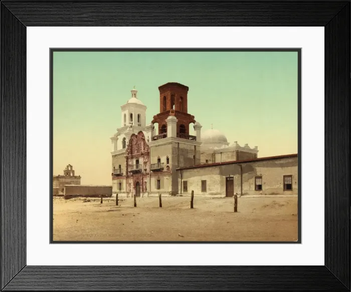 Framed Print : San Xavier Mission, Tucson, Arizona Framed Print : San Xavier Mission, Tucson, Arizona