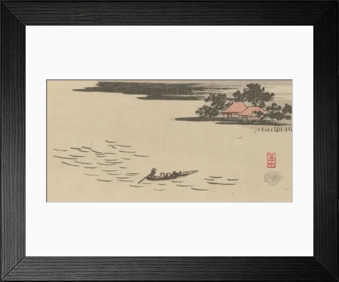 Framed Print : Fukeiga Fuokeiga Framed Print : Fukeiga Fuokeiga