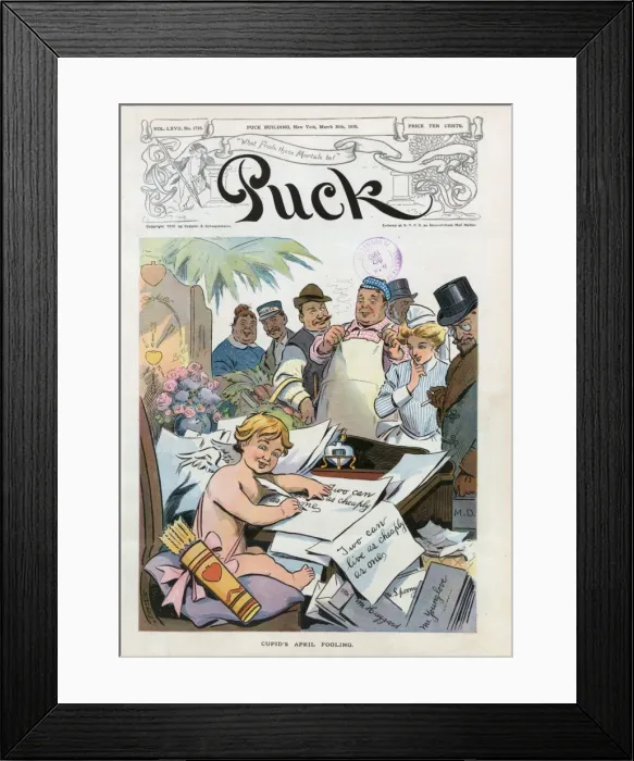 Framed Print : Cupids April fooling Framed Print : Cupids April fooling