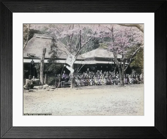 Framed Print : Tea house, Uyeno, Tokio Framed Print : Tea house, Uyeno, Tokio
