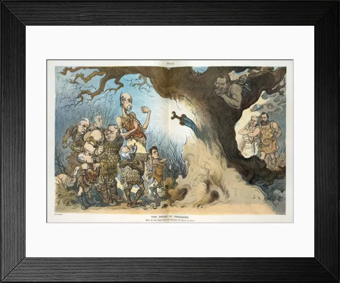 Framed Print : The sword of Theodore Framed Print : The sword of Theodore