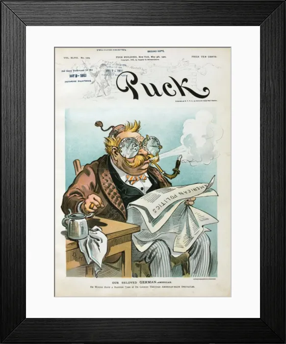 Framed Print : Our beloved German-American Framed Print : Our beloved German-American
