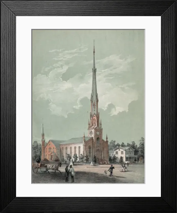 Framed Print : Christ Church, Germantown, Phila Framed Print : Christ Church, Germantown, Phila
