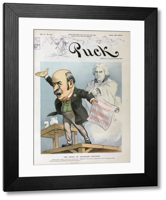 Framed Print : The shade of Jefferson protests Framed Print : The shade of Jefferson protests