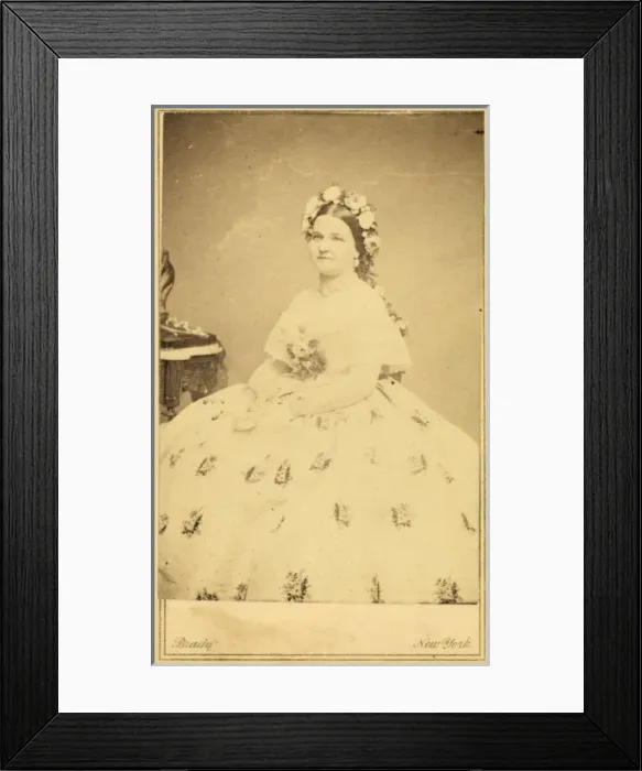 Framed Print : Mary Todd Lincoln Framed Print : Mary Todd Lincoln