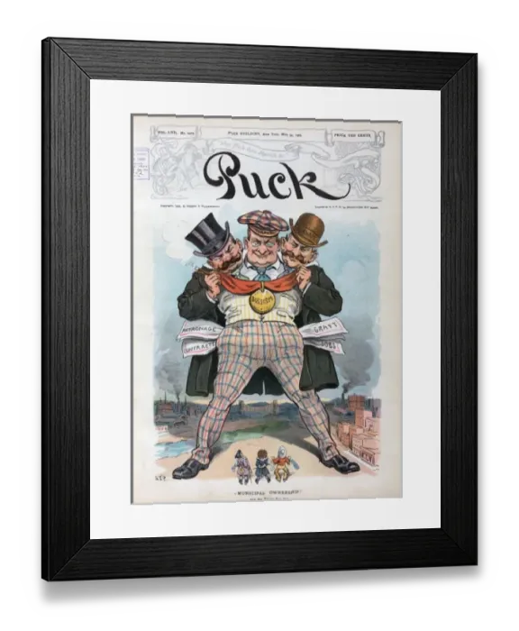 Framed Print : Municipal ownership Framed Print : Municipal ownership
