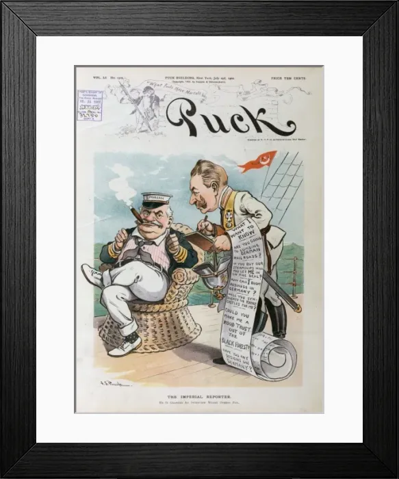 Framed Print : The imperial reporter Framed Print : The imperial reporter