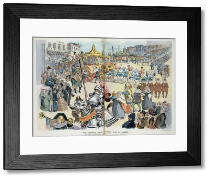 Framed Print : The greatest show on earth now in London Framed Print : The greatest show on earth now in London