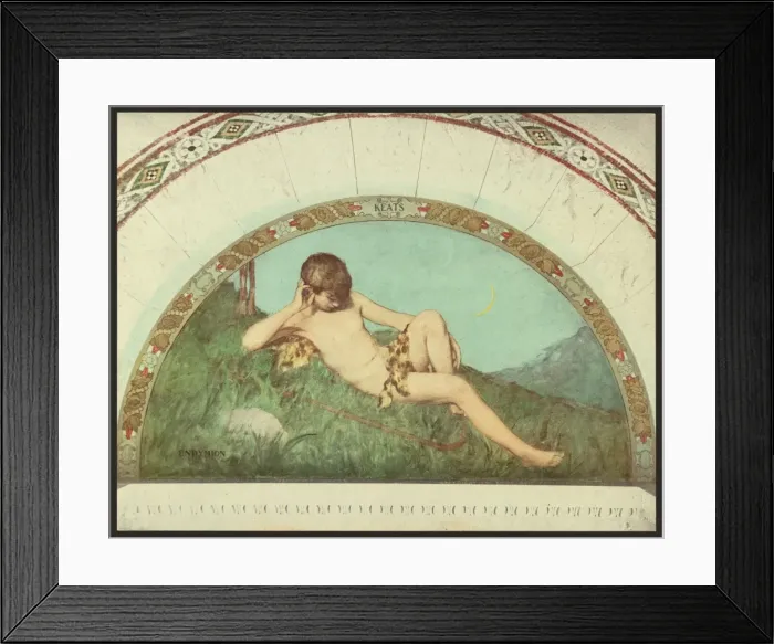 Framed Print : Endymion, Library of Congress Framed Print : Endymion, Library of Congress