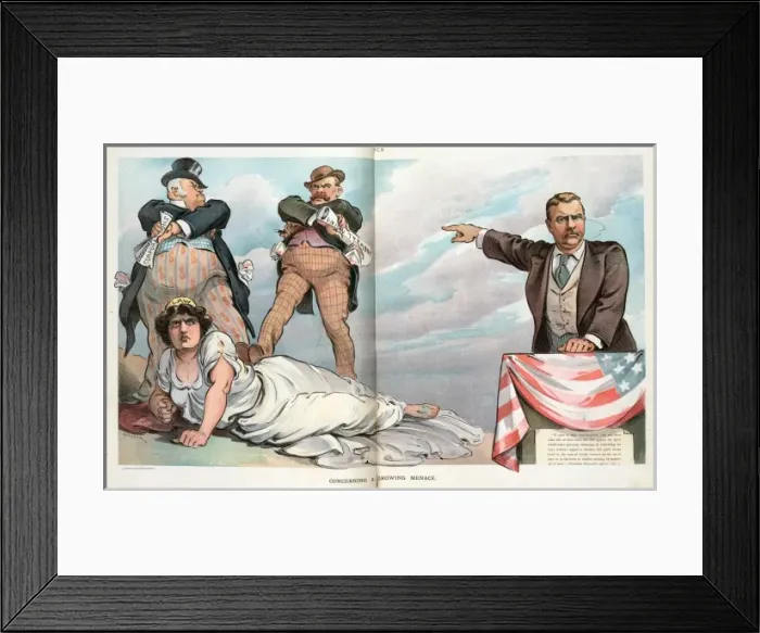Framed Print : Concerning a growing menace Framed Print : Concerning a growing menace