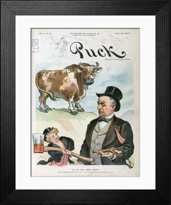 Framed Print : As to the beef trust Framed Print : As to the beef trust