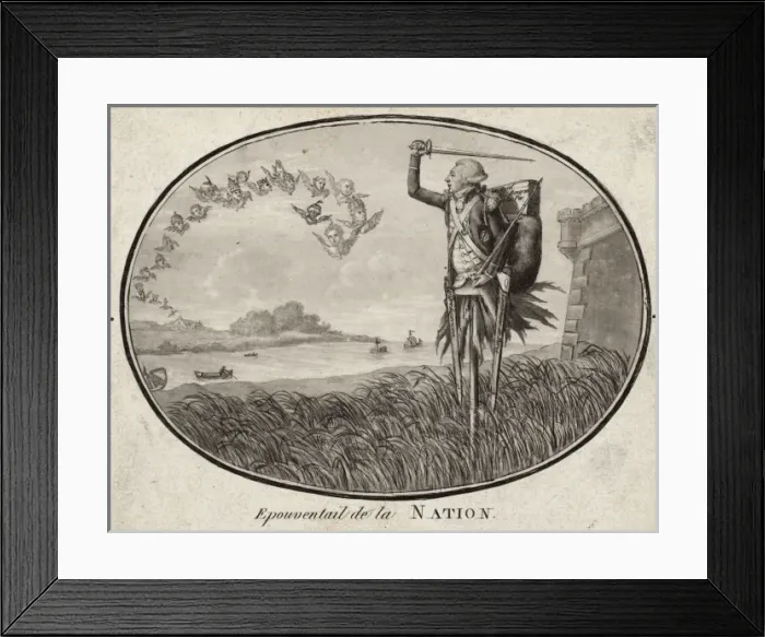 Framed Print : Epouventail de la nation Framed Print : Epouventail de la nation