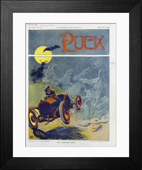 Framed Print : The haunted auto Framed Print : The haunted auto