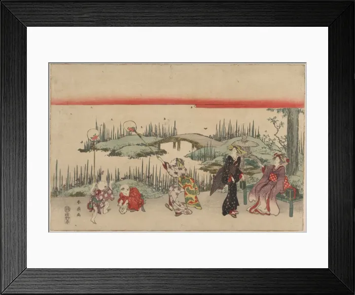 Framed Print : Catching fireflies Framed Print : Catching fireflies