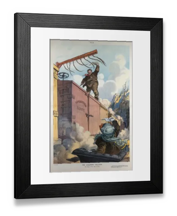Framed Print : The unheeded telltale Framed Print : The unheeded telltale
