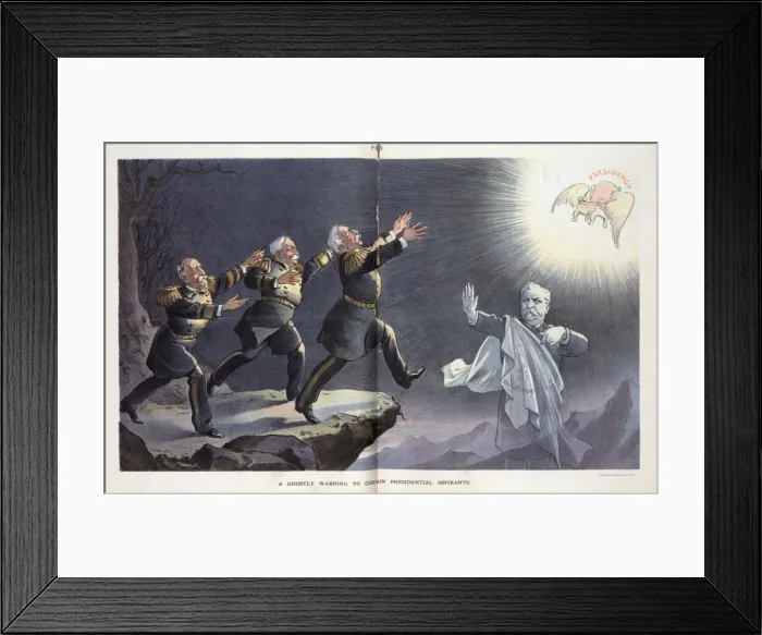 Framed Print : A ghostly warning to certain presidential aspirants Framed Print : A ghostly warning to certain presidential aspirants