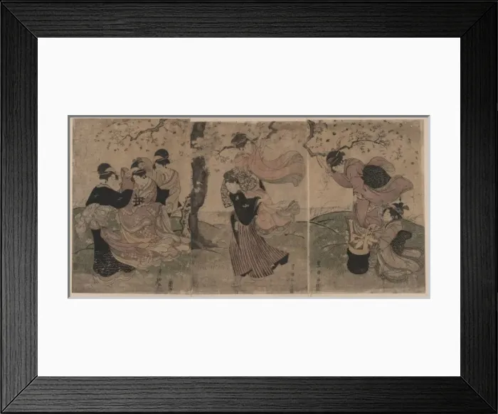 Framed Print : A storm of petals Framed Print : A storm of petals