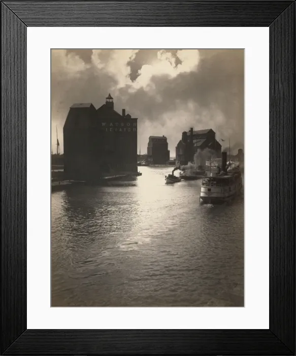 Framed Print : Watson grain elevator, Buffalo, New York Framed Print : Watson grain elevator, Buffalo, New York