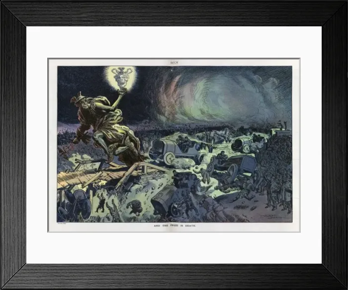 Framed Print : And the prize is death Framed Print : And the prize is death