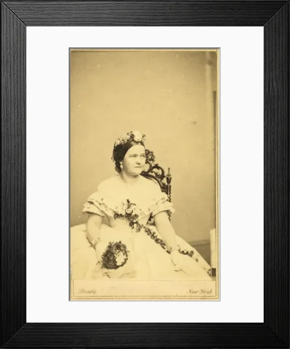 Framed Print : Mary Todd Lincoln Framed Print : Mary Todd Lincoln