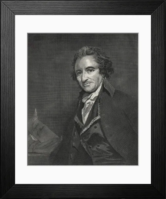 Framed Print : Thomas Paine Framed Print : Thomas Paine