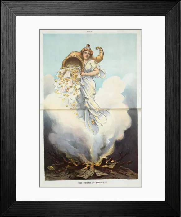Framed Print : The Phoenix of prosperity Framed Print : The Phoenix of prosperity