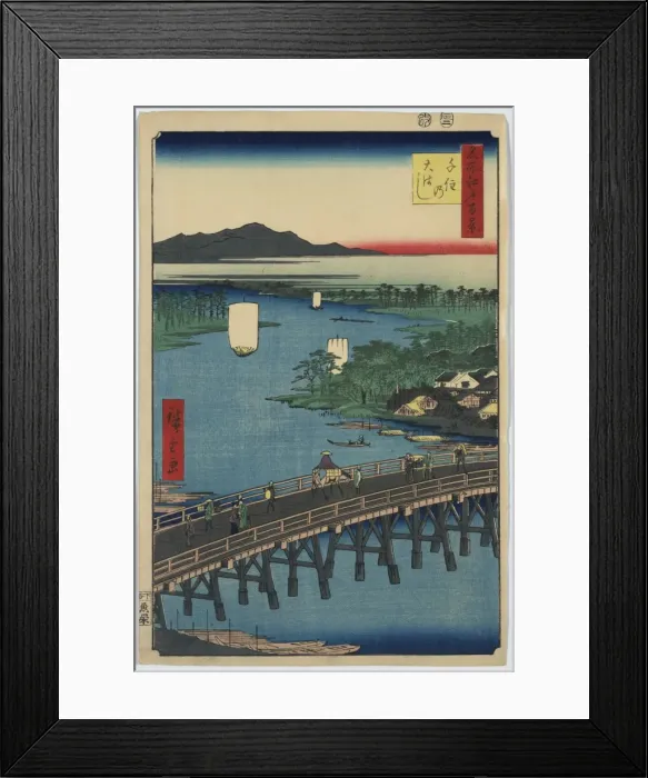 Framed Print : Senju great bridge Framed Print : Senju great bridge