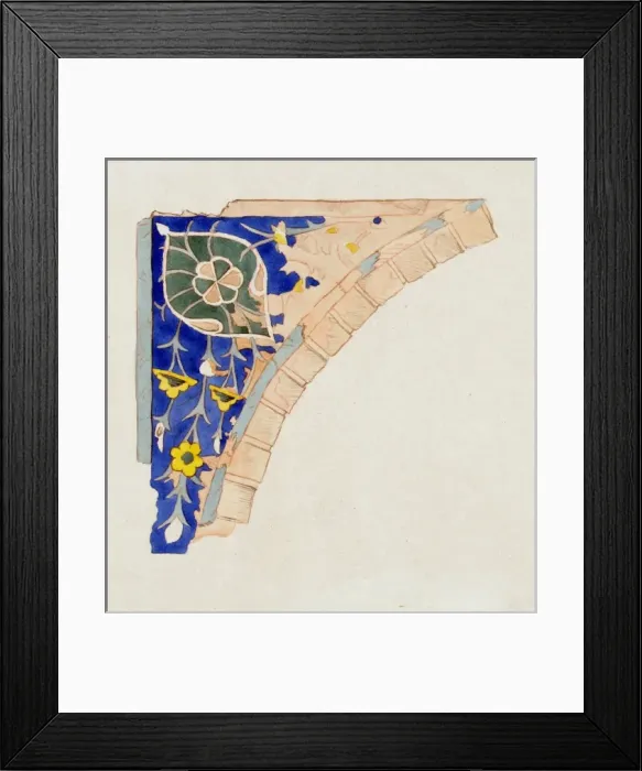 Framed Print : Antiquities of Samarkand. Tomb of the Saint Kassim ibn Abass Framed Print : Antiquities of Samarkand. Tomb of the Saint Kassim ibn Abass