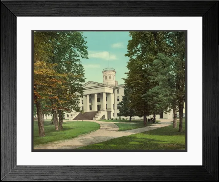 Framed Print : Pennsylvania College, Gettysburg Framed Print : Pennsylvania College, Gettysburg