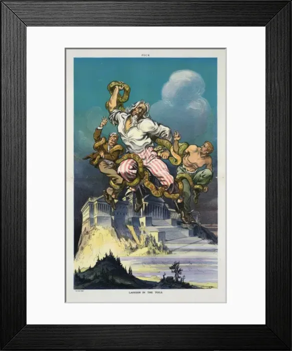 Framed Print : Laocoon in the toils Framed Print : Laocoon in the toils