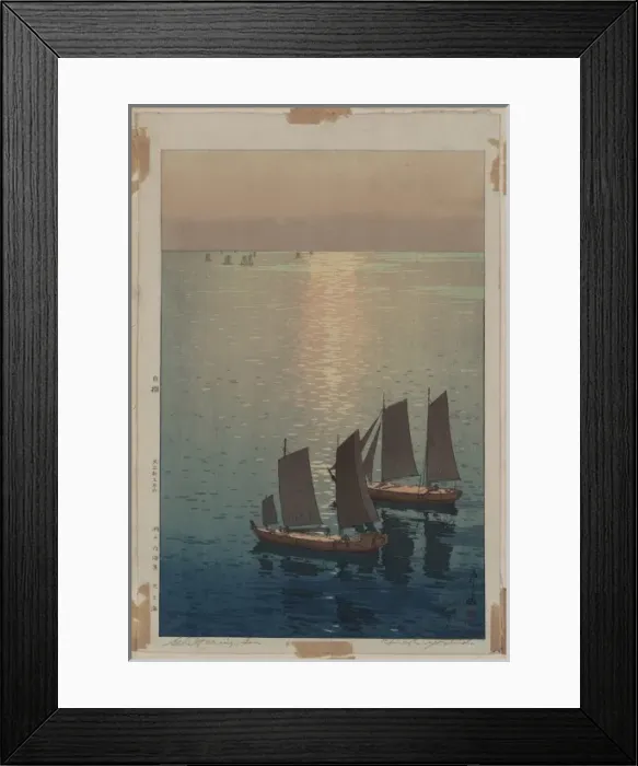 Framed Print : The sparkling sea Framed Print : The sparkling sea