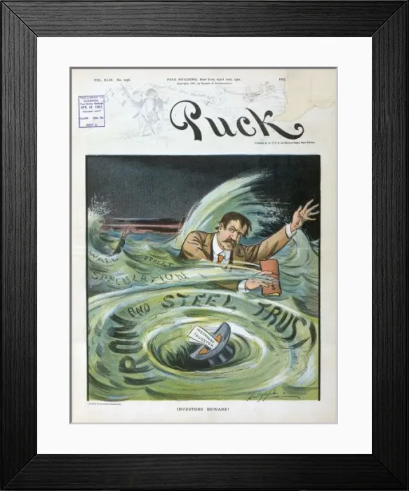 Framed Print : Investors beware Framed Print : Investors beware