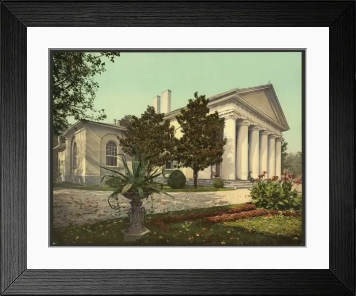 Framed Print : Custis-Lee Mansion, Arlington, VA Framed Print : Custis-Lee Mansion, Arlington, VA